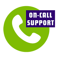 On Call Support logo